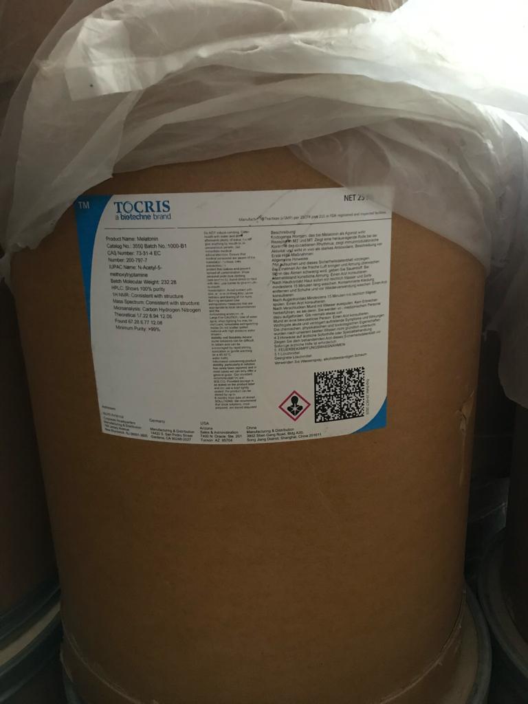  پودر ملاتونین (Tocris) 25kg china